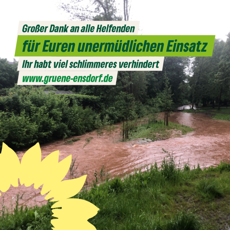 Großer Dank an alle Helfenden